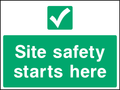 Site safety starts here