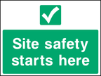 Site safety starts here