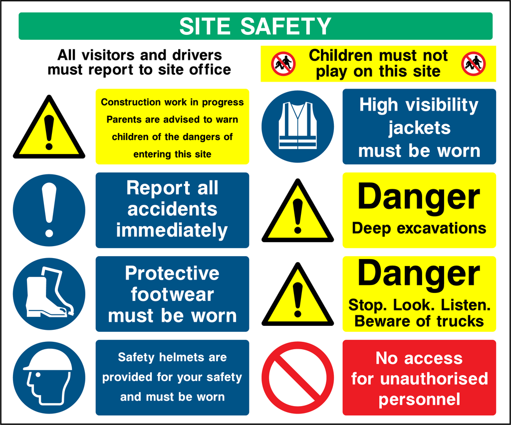 Site safety instructions (V4)
