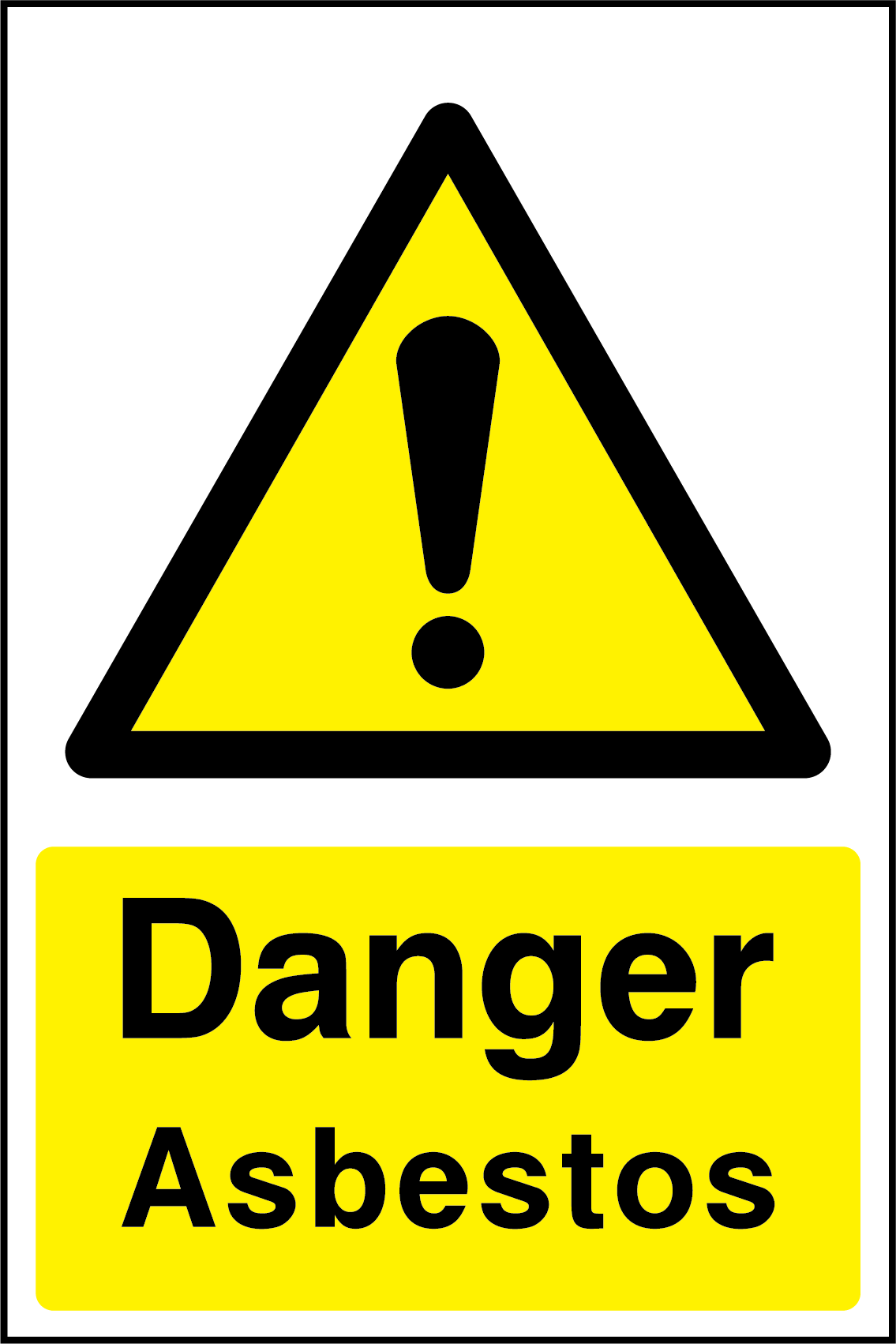 Danger asbestos