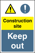 Construction site keep out