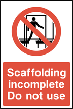 Scaffolding incomplete do not use