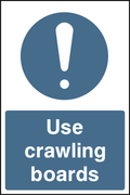 Use crawling boards