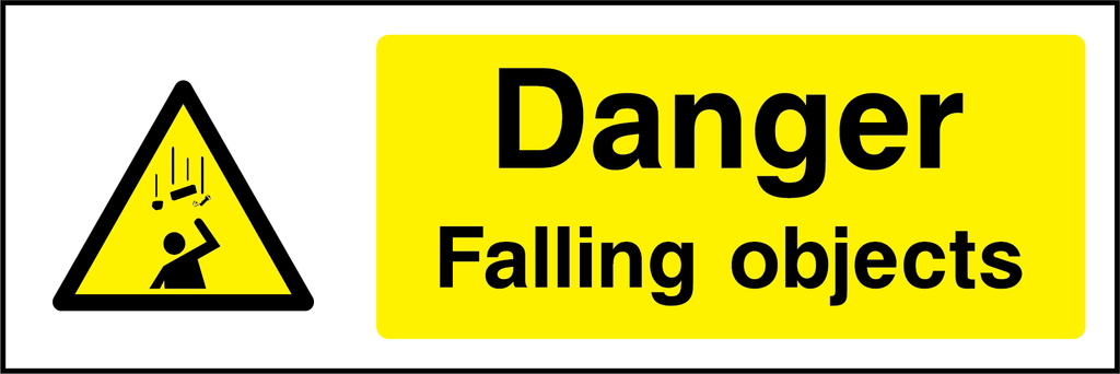Danger falling objects