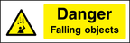 Danger falling objects