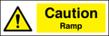 Caution ramp