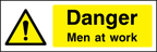 Danger men at work