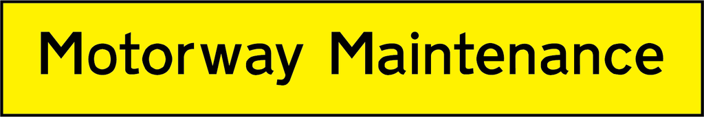 Motorway maintenance