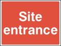 Site entrance