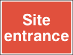 Site entrance