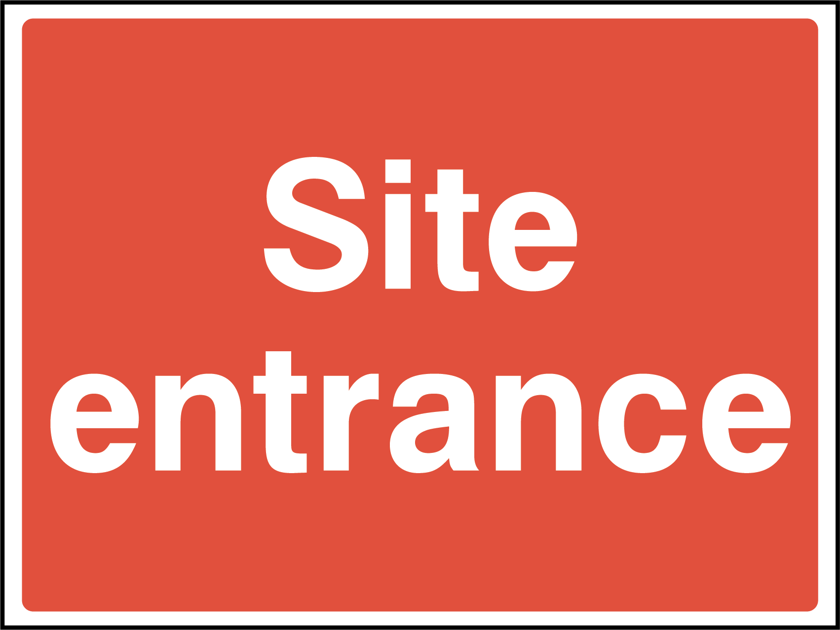 Site entrance