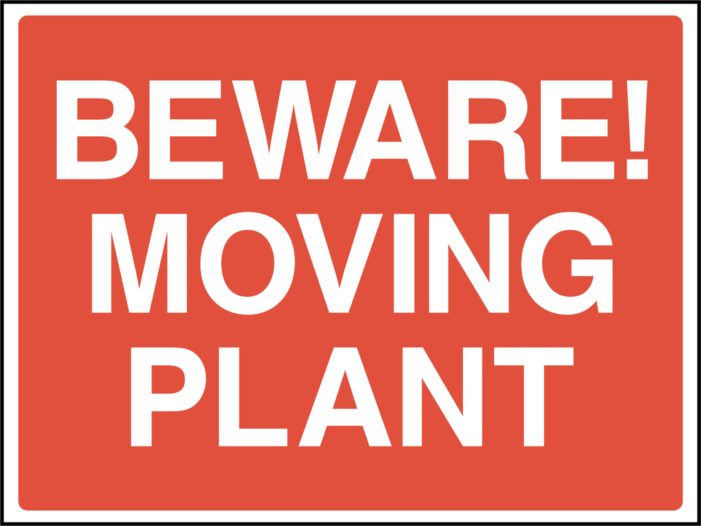 Beware moving plant