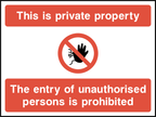 This is private property
