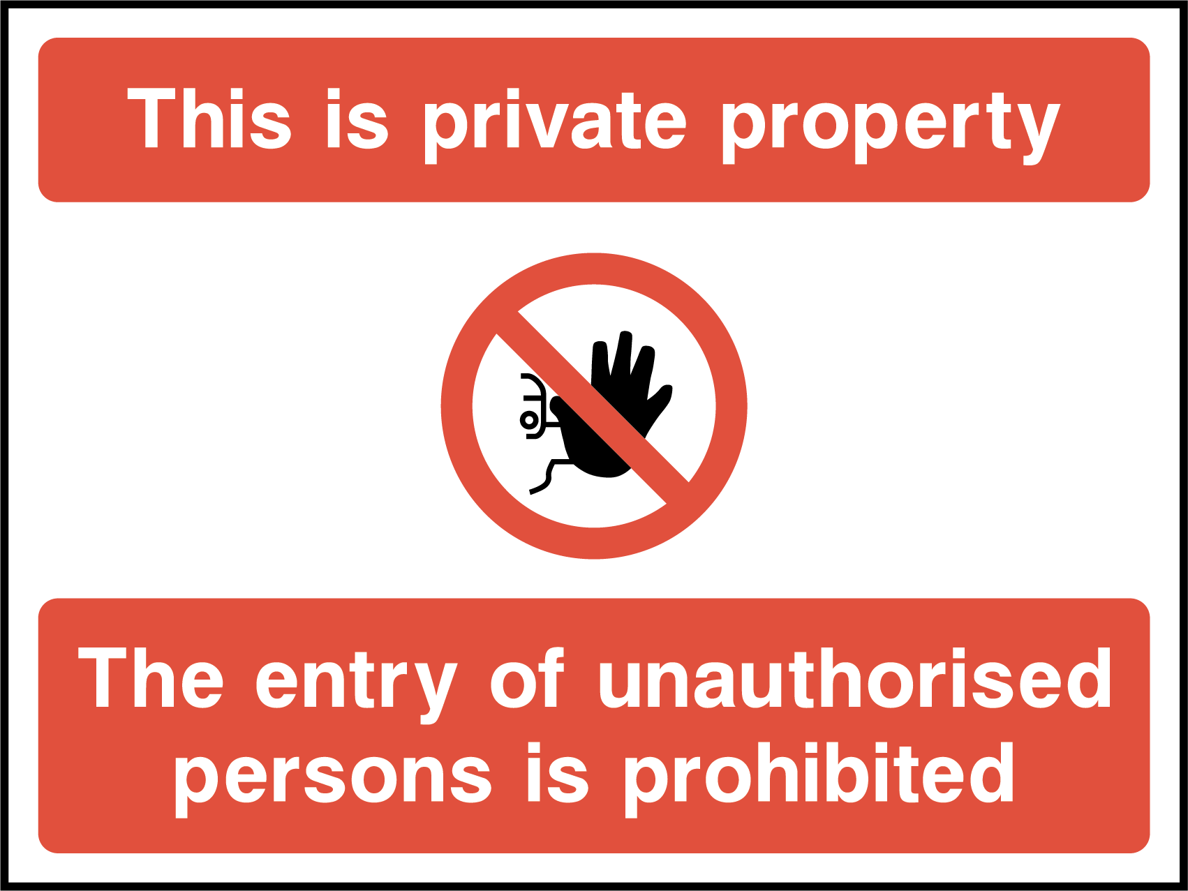 This is private property