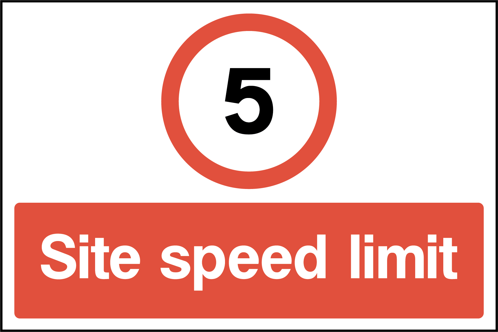 Speed limit - 5