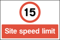 Speed limit - 15