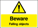 Beware falling objects