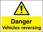 Danger vehicles reversing