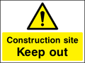 Construction site, keep out