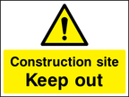 Construction site, keep out