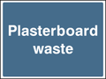 Plasterboard waste