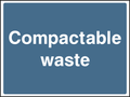 Compactable waste