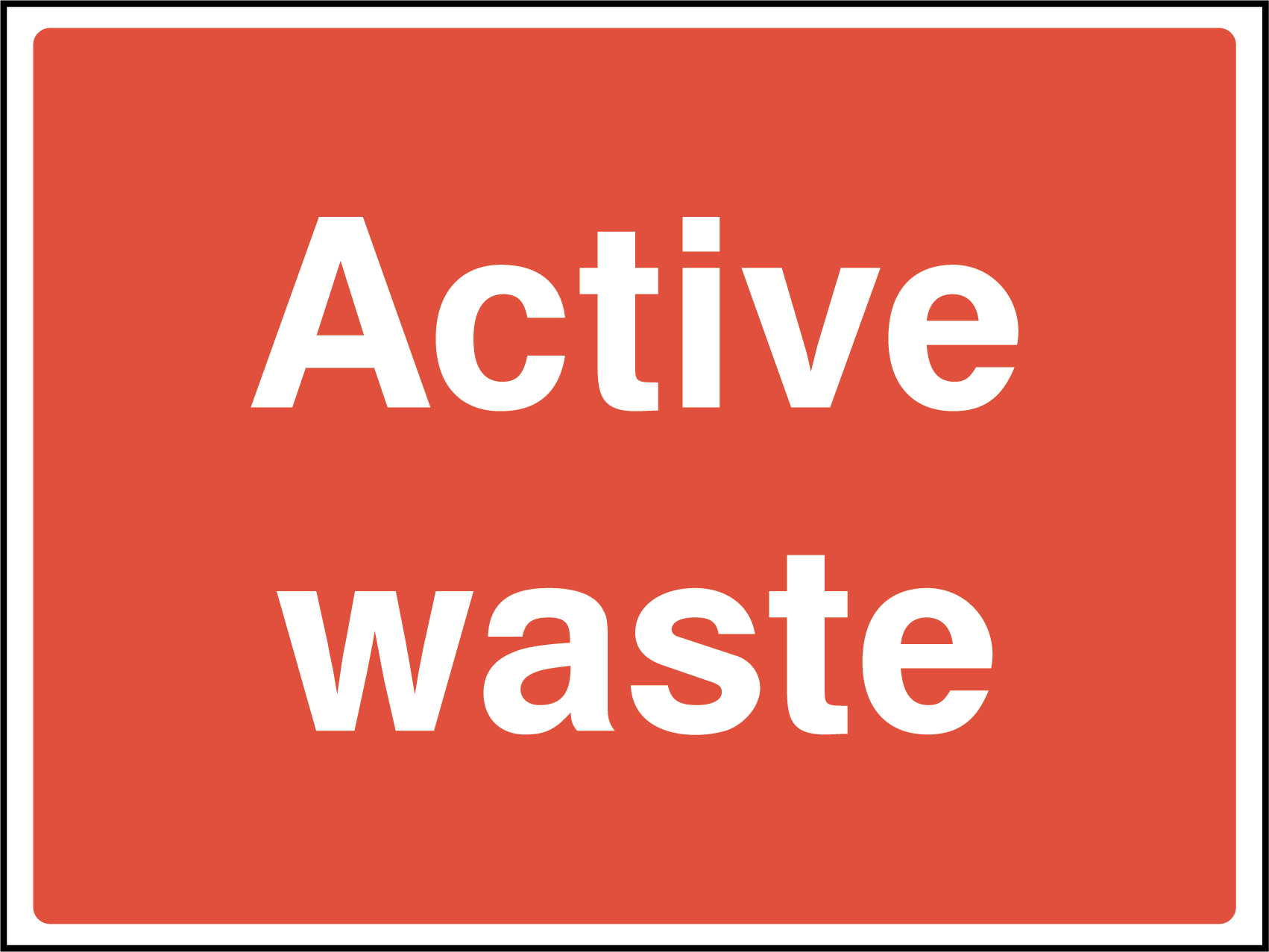 Active waste