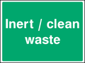 Inert / clean waste