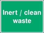 Inert / clean waste
