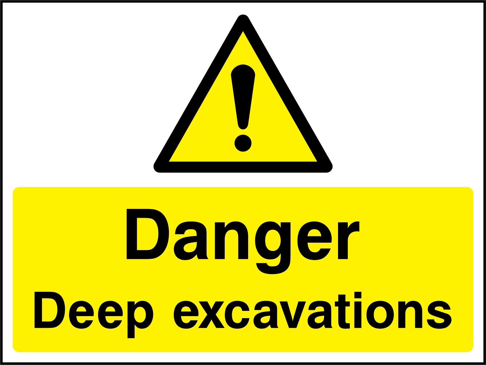 Danger deep excavations
