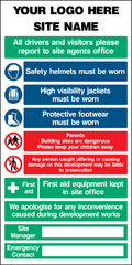 Site instructions and information (V1)