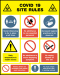 COVID - 19 site rules