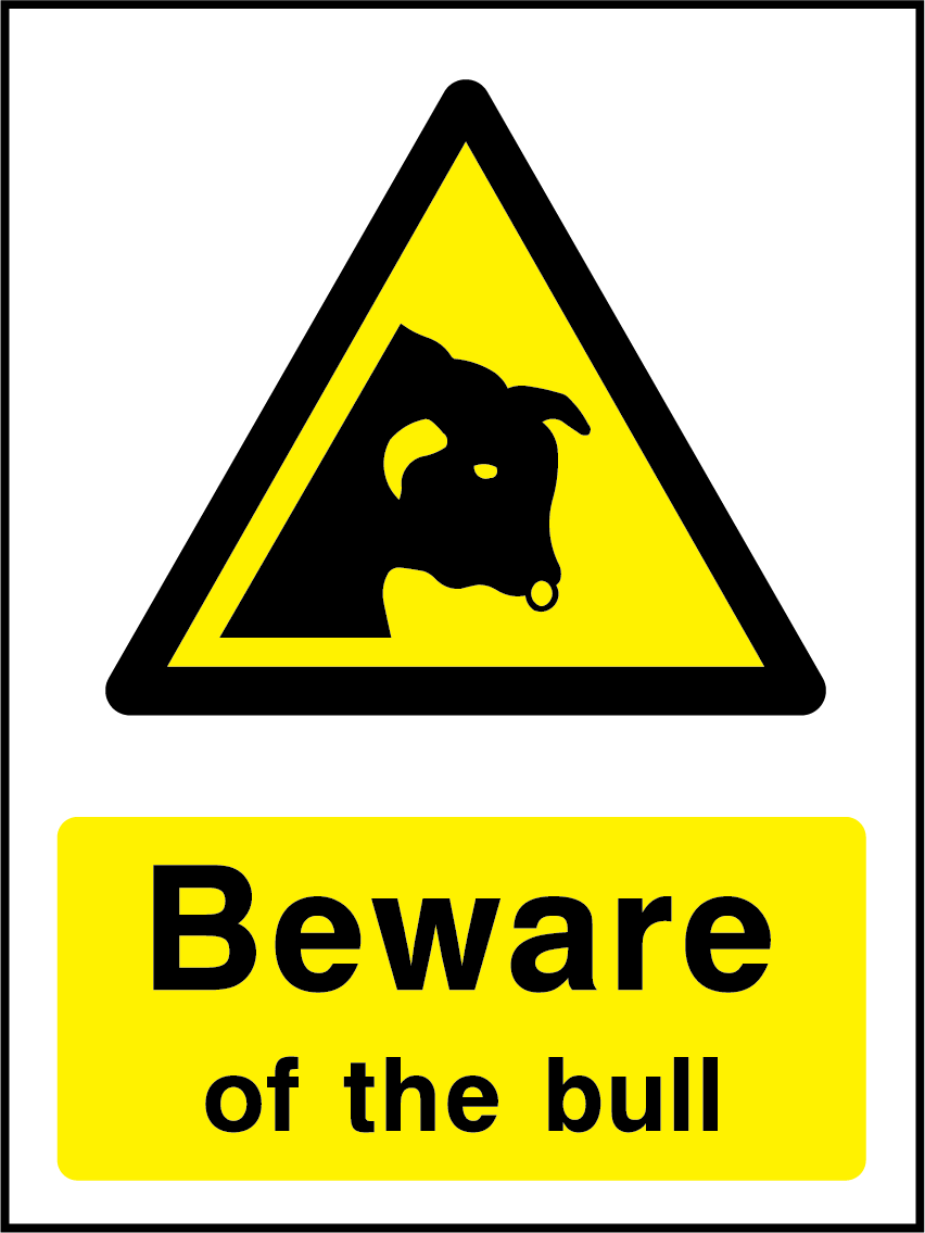 Beware of the bull