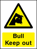 Bull keep out