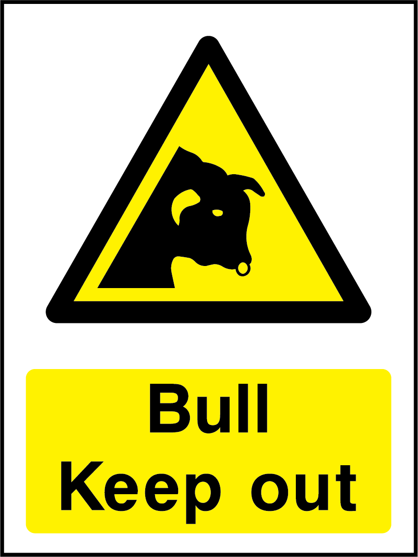 Bull keep out