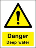 Danger deep water