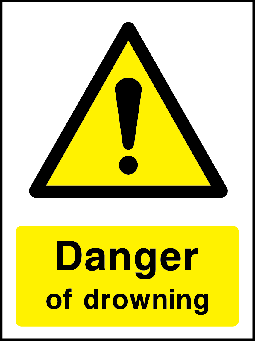 Danger of drowning