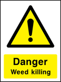 Danger weed killing