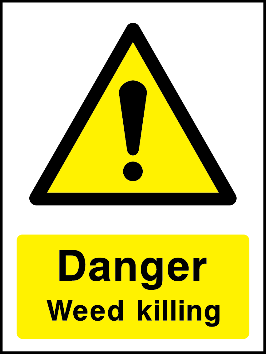 Danger weed killing