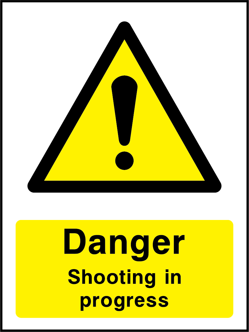 Danger shooting in progress