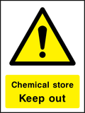 Chemical store keep out