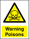 Warning poisons