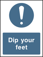 Dip your feet