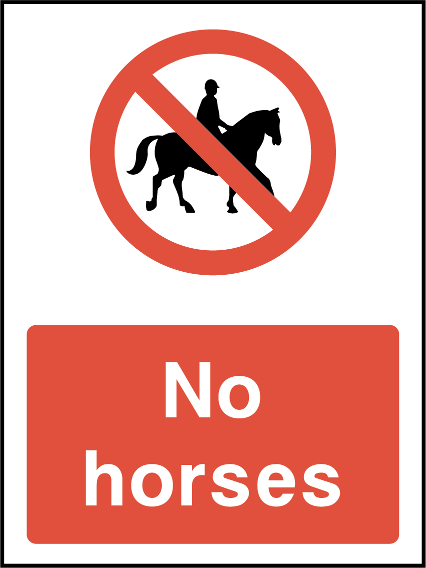 No horses