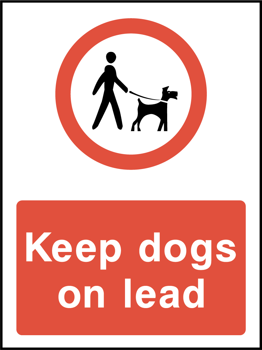 Keep dogs on lead