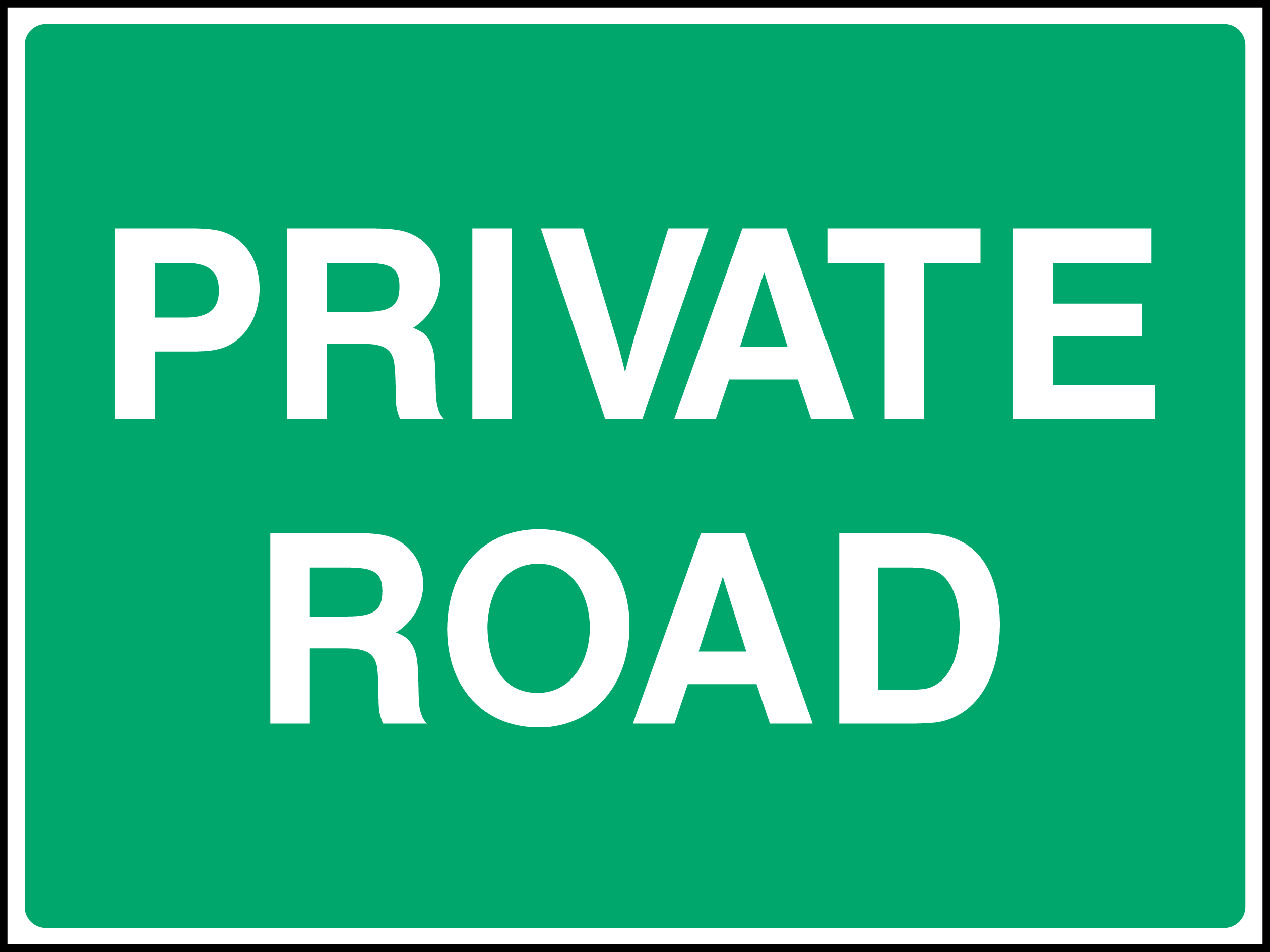 Private road