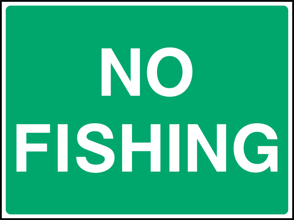 No fishing