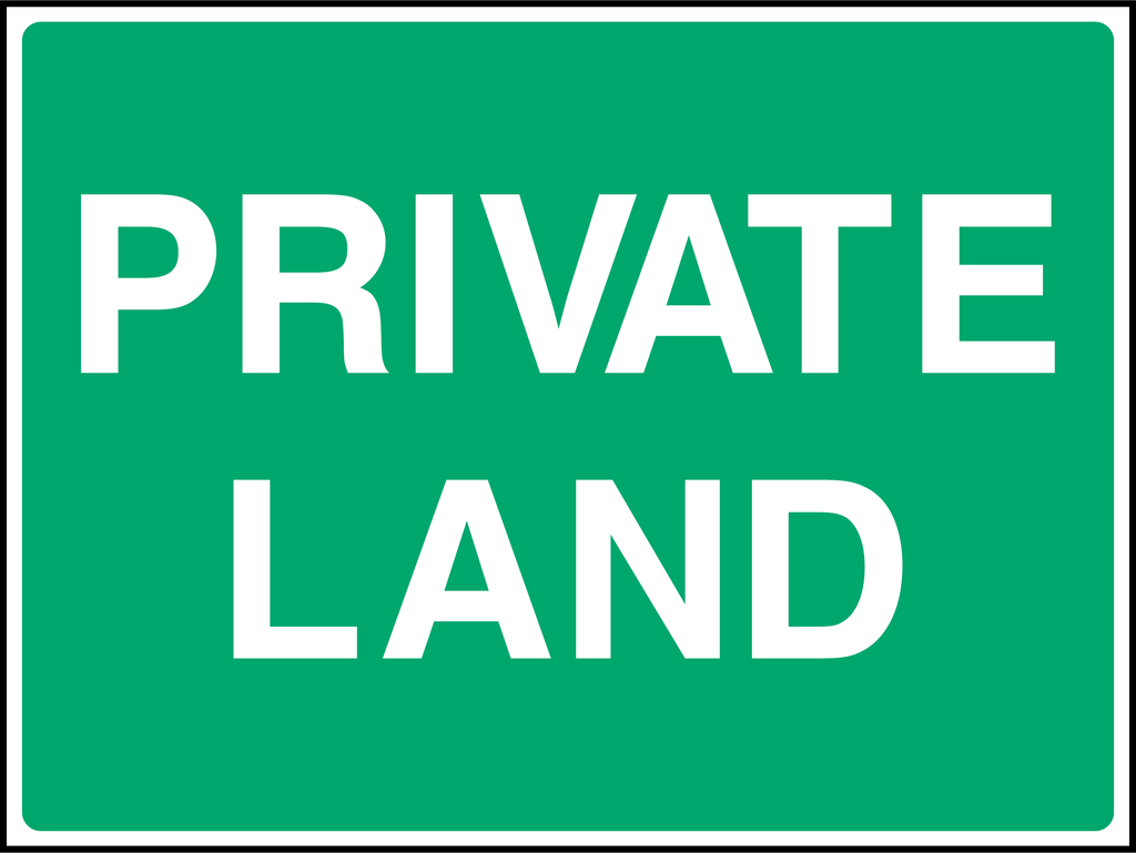 Private land