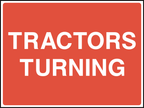 Tractors turning