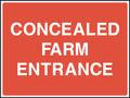 Concealed farm entrance